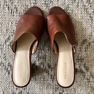 Cole Haan Brown Heeled Sandal